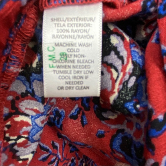 LOFT || Flowy Swing Tank with Tassel; Size XS - Picture 9 of 11